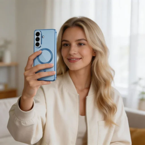 Samsung Galaxy S26 Tech-protect Magflex Magsafe puzdro pokojná modrá - 8