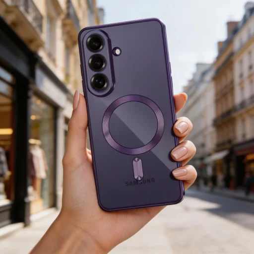 Samsung Galaxy S26 Tech-protect Magflex Magsafe puzdro - kobaltovo fialové - 6