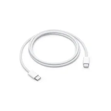 iPhone dátový kábel USB-C/USB-C tkaný biely OEM (Bulk)