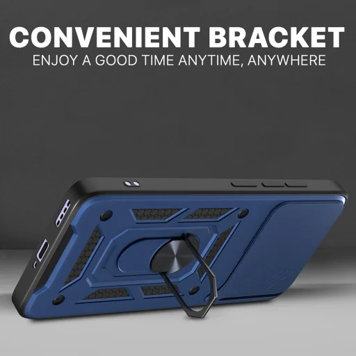 Techsuit - CamShield sorozat - Realme 16 Pro - Kék tok - 5