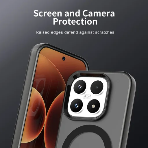 Techsuit - CandyCase MagSafe - Xiaomi 17 - Čierne puzdro - 2