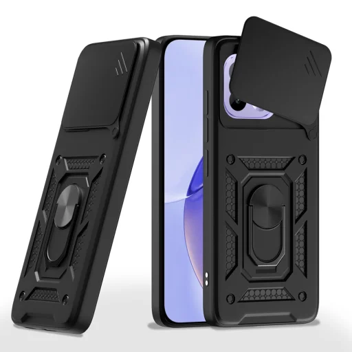 Techsuit - CamShield Series - Realme 16 Pro - Fekete tok - 1