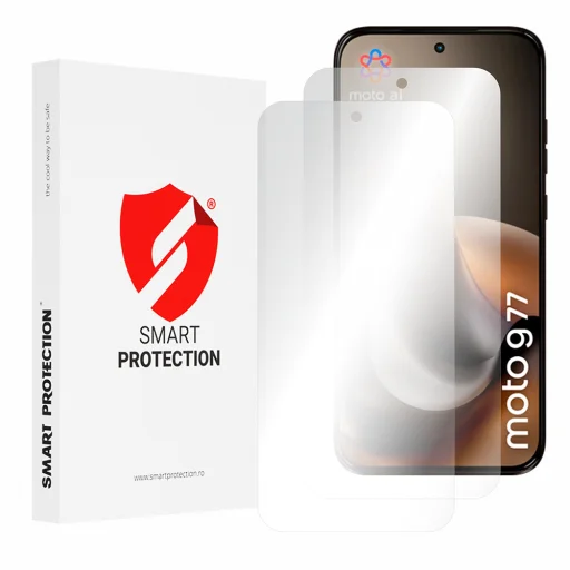 Smart Protection - Premium Classic (2 csomag) - Motorola Moto G77 - Átlátszó üvegfólia üvegfólia - 1