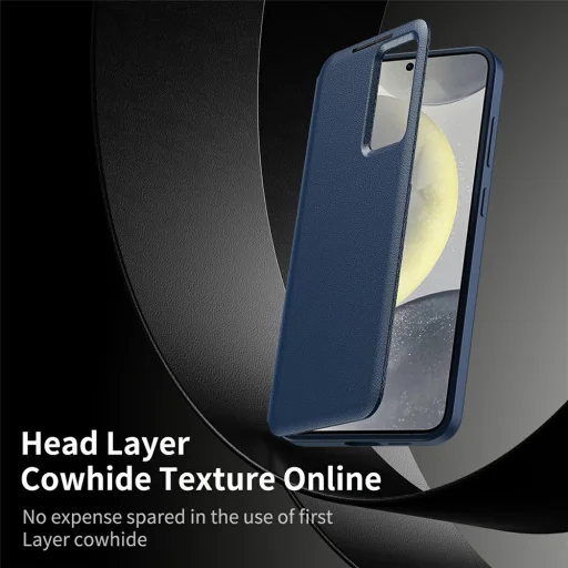 Techsuit - SmartView Series - Samsung Galaxy A37 5G - Modré puzdro - 3