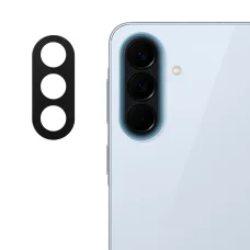 Techsuit - Celé ochranné sklo na fotoaparát - Samsung Galaxy A57 5G - Čierne tvrdené sklo