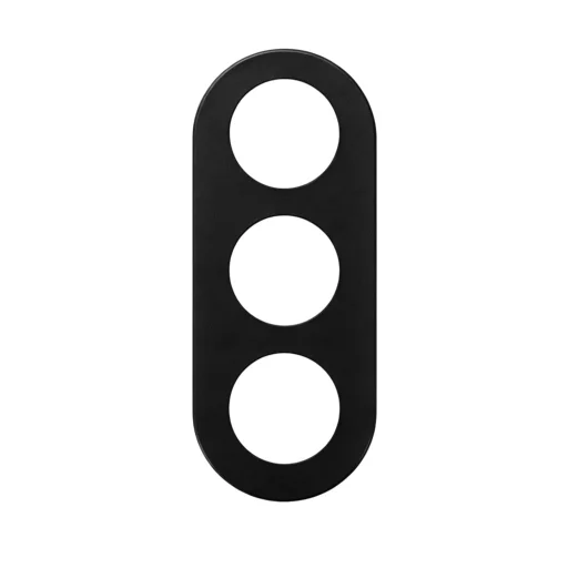 Techsuit - Celé ochranné sklo na fotoaparát - Samsung Galaxy A57 5G - Čierne tvrdené sklo - 2