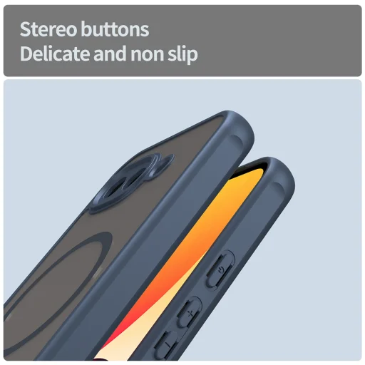 Techsuit - HaloFrost II MagSafe - Google Pixel 10a - Tmavomodré puzdro - 4