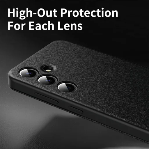 Techsuit - SmartView Series - Samsung Galaxy A37 5G - Čierne puzdro - 6