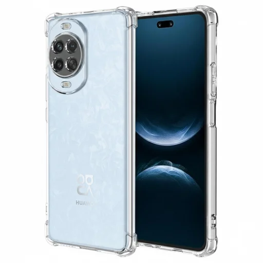 Techsuit - Nárazuvzdorné priehľadné silikónové puzdro - Huawei nova 14 Pro - Priehľadné puzdro - 1