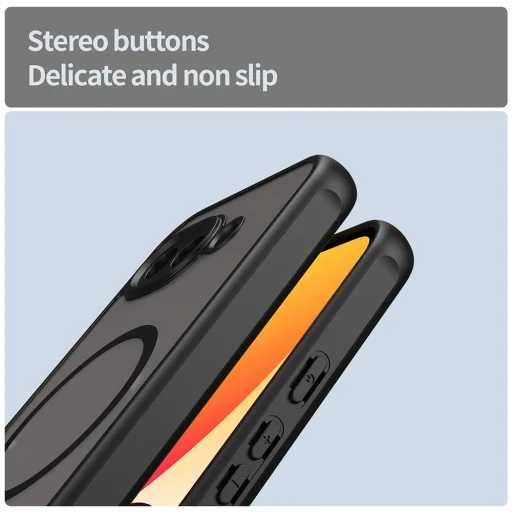 Techsuit - HaloFrost II MagSafe - Google Pixel 10a - Čierne puzdro - 3