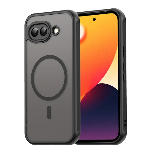 Techsuit - HaloFrost II MagSafe - Google Pixel 10a - Čierne puzdro - 1