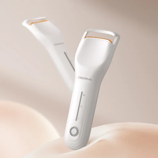 Deerma - Szempilla Göndörítő (JM01) - Bionikus, Fűthető, 3 Állítható Beállítás, 400mAh, 2W, Vizualis Hőmérséklet Jelző - Fehér - 2