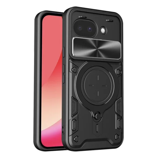 Techsuit - CamGuard Pro - Google Pixel 10a - Čierne - puzdro - 1