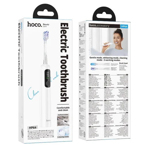 Hoco HP64 elektrická zubná kefka biela - 10
