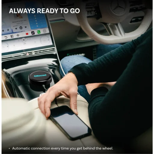 Bezdrôtový adaptér CarPlay / Android Auto Ottocast OttoAibox P3 Pro pre sériu iPhone / Android, čierny PCS61-T - 6