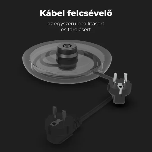 AENO AEK0002 EK2 rýchlovarná kanvica, 2200 W, objem 1,5 litra, dvojstenná, LED displej, biela - 10