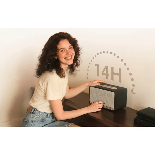 QCY SP300 bezdrôtový reproduktor (čierny) - 10