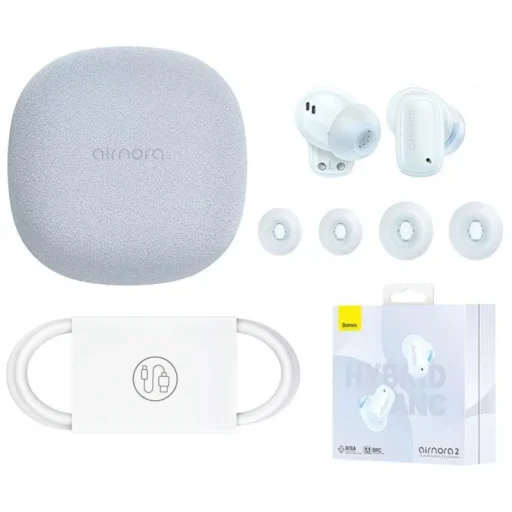 Baseus AirNora 2, Modré NGTW320203, bezdrôtové slúchadlá - 7