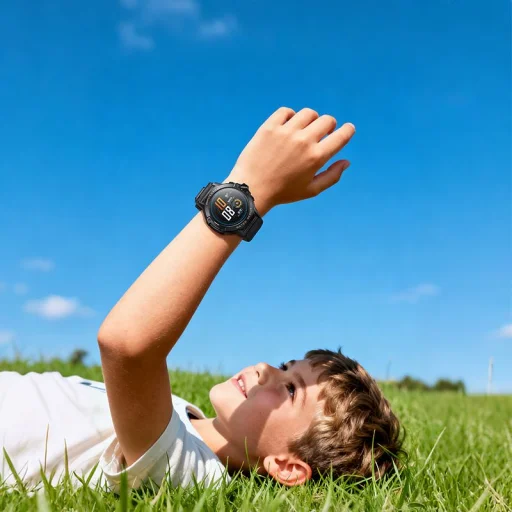 Hoco Y107 detské smart hodinky 1,28" 4G GPS s funkciou volania čierne - 4