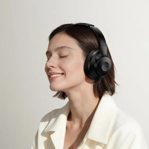 Hoco W71 Bezdrôtové slúchadlá čierne - 7