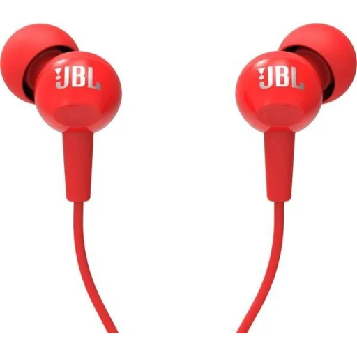 JBL C100Si káblové slúchadlá 3,5 mm Jack červené - 1