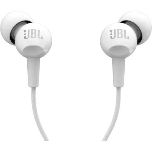 JBL C100Si káblové slúchadlá Jack 3,5 mm biele - 3