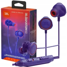 JBL Quantum 50 káblové slúchadlá Jack 3,5 mm modré