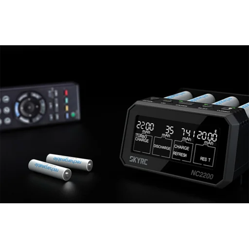 SkyRC NC2200 AA / AAA töltő - 6