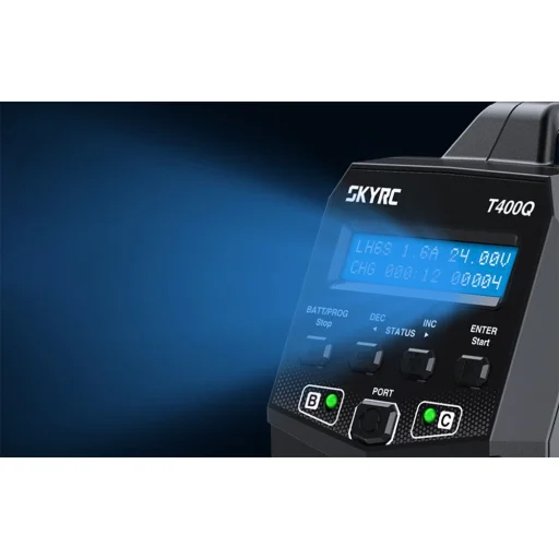 SkyRC T400Q töltő - 7