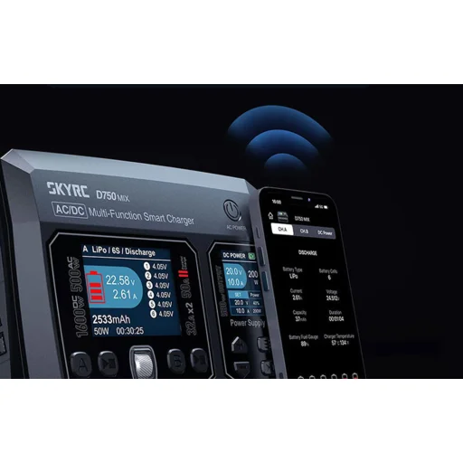 SkyRC D750 MIX Nabíjačka - 8