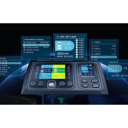 SkyRC D750 MIX Nabíjačka - 6