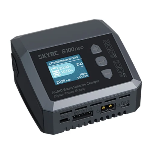 SkyRC S100neo AC/DC Intelligens Balance Töltő - 5