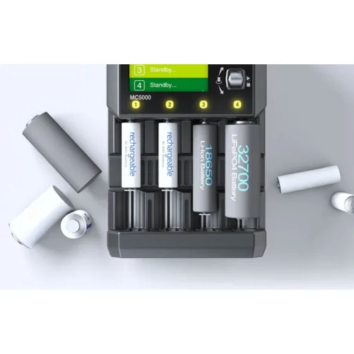 SkyRC MC5000 nabíjačka a analyzátor valcových batérií - 8