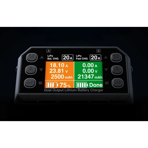 SkyRC PC1080neo Kétcsatornás Lítium Akkumulátor Töltő - 3