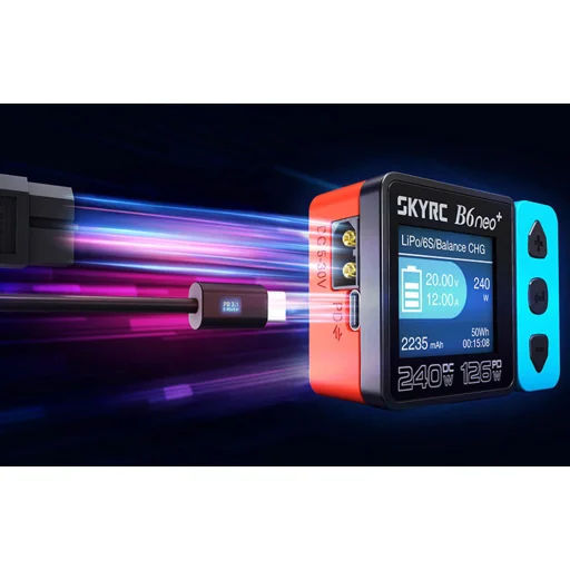 SkyRC B6neo+ intelligens töltő - 7