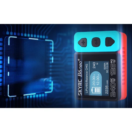 Inteligentná nabíjačka SkyRC B6neo+ - 9