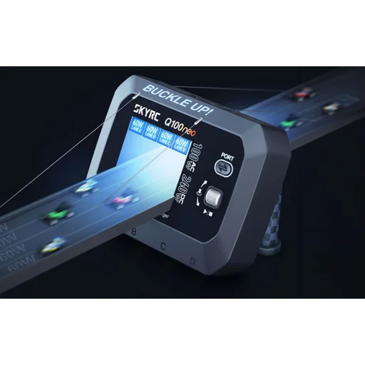 SkyRC Q100neo AC/DC Multifunkčná inteligentná nabíjačka - 7