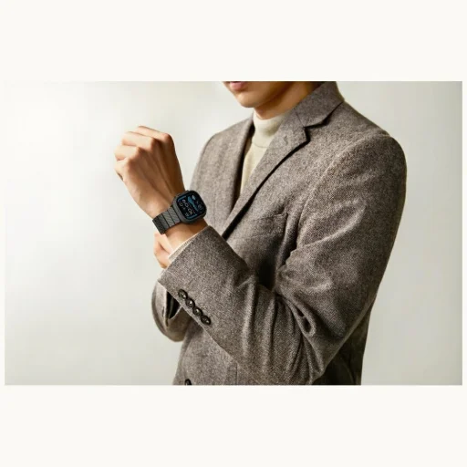 Apple Watch Ultra 1/2/3 (49 mm) PITAKA Air puzdro čierne a sivé - 6