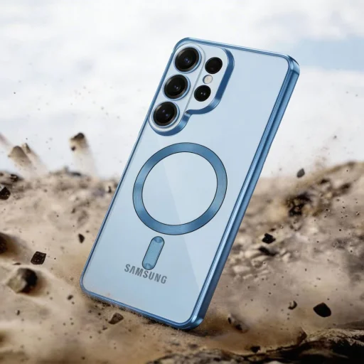 Samsung Galaxy S26 Ultra Tech-protect Magflex Magsafe svetlomodré puzdro - 5