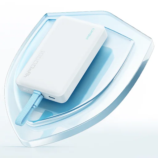 Cuktech CP132ML 10000 mAh magnetická powerbanka - biela - 9