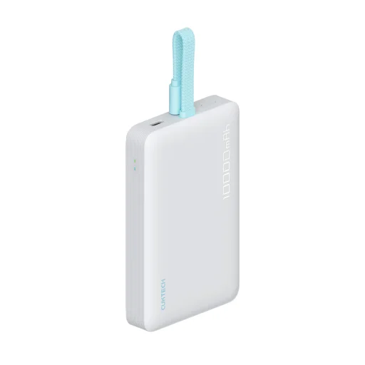 Cuktech CP132ML 10000 mAh magnetická powerbanka - biela - 1