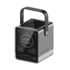 Cuktech Powerbank 300W 40000mAh s bezdrôtovým nabíjaním 2x USB-C + 2x USB-A - Čierna