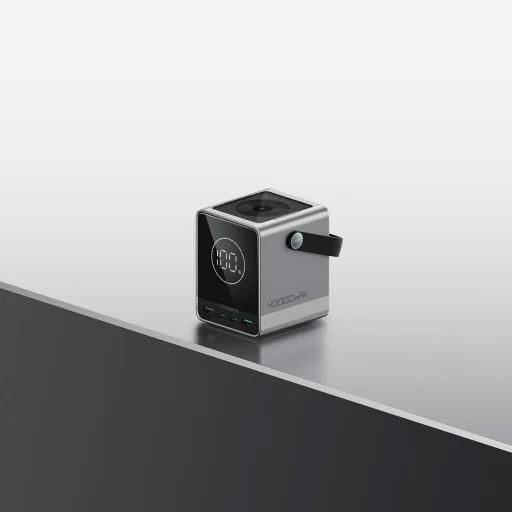 Cuktech Powerbank 300W 40000mAh s bezdrôtovým nabíjaním 2x USB-C + 2x USB-A - Čierna - 11