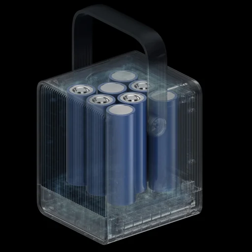 Cuktech Powerbank 300W 40000mAh s bezdrôtovým nabíjaním 2x USB-C + 2x USB-A - Čierna - 9