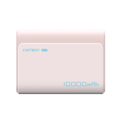 Powerbank Cuktech CP13 30W 10000mAh USB-C + USB-A - ružová - 3