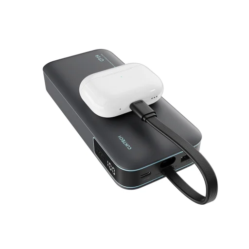 Cuktech LPB200N 40W 20000mAh Powerbank so vstavaným káblom - Sivá - 2