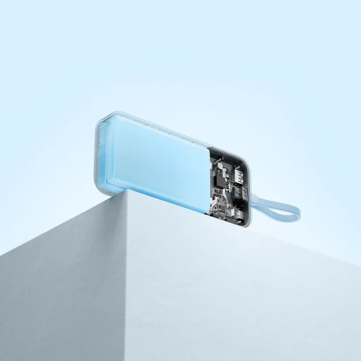 Cuktech LPB200N 40W 20000mAh Powerbank so vstavaným káblom - Sivá - 14