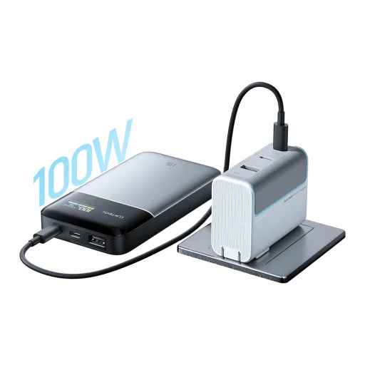 Cuktech PB150S Powerbank 100W 15000mAh - Sivá - 15