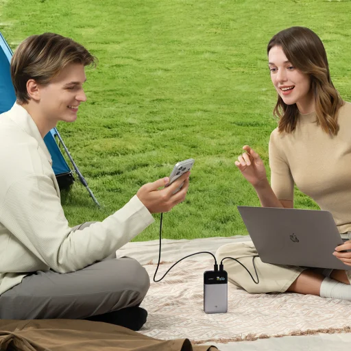 Cuktech PB150S Powerbank 100W 15000mAh - Sivá - 19