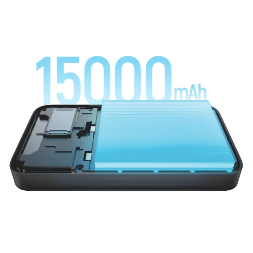 Cuktech PB150S Powerbank 100W 15000mAh - Sivá - 8